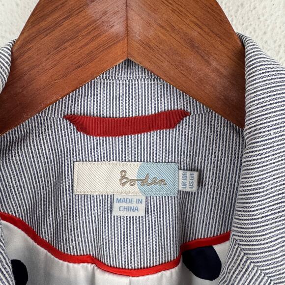 Boden Ellen Seersucker Blazer - Picture 5 of 6